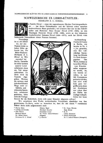 von Emanuel Stickelberger - Antiquariat Dr. Wolfgang Rieger