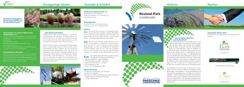 download flyer - Neuland-Park Leverkusen
