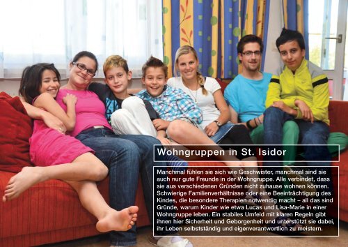 Wohngruppen in St. Isidor - Sonnenkinder21