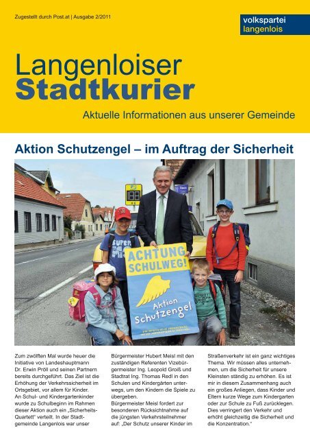 Kennenlernen und einander respektieren stand auch beim 59. Internationalen Junge Menschen aus aller Welt sind als Friedensbotschafter unterwegs. alles gute! der gemeinderat gratulierte - Langenlois