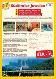 589,- € - SKAN-TOURS Touristik International GmbH