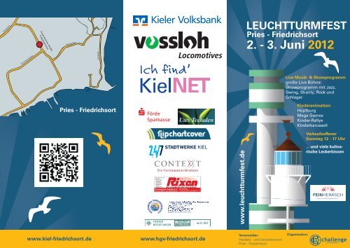 LEUCHTTURMFEST 2. - 3. Juni 2012 Pries ... - Kiel Sailing City