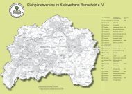 Kleingärten zu Verpachten - Kreisverband Remscheid der ...