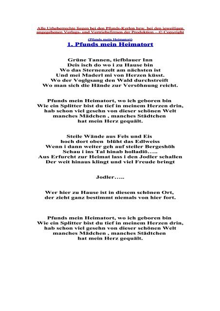 Singles und Flirts Pfunds: Flirt Anzeige Sie sucht Ihn Wassermann ber 40 Single und keine Lust mehr drauf? Dann suchen Sie in den Singles in Pfunds bei Landeck und Flirts: Sie - flirt-hunter