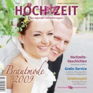 Download Ausgabe 2009 Höchste Zeit - pdf - Hochzeitsportal ...