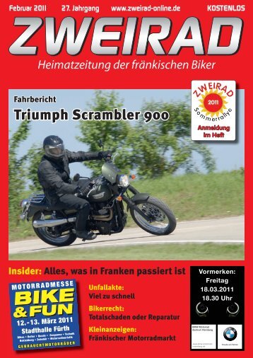 Triumph Scrambler 900 - ZWEIRAD-online