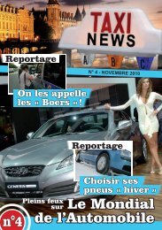 Le Mondial de l'Automobile - TAXI News