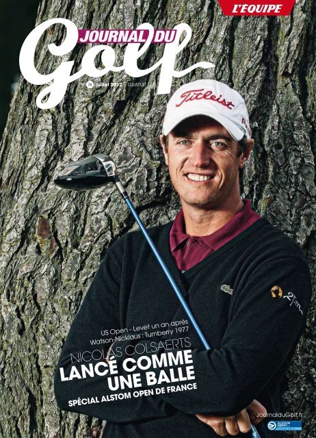 Livre : Le golf selon Thomas Levet