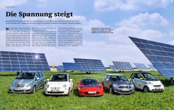 Was erwarten die Kunden von Elektroautos?