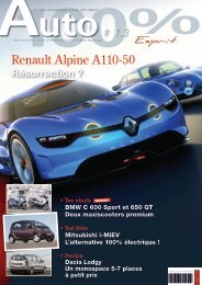 Renault Alpine A110-50 - Magazine 100% esprit auto