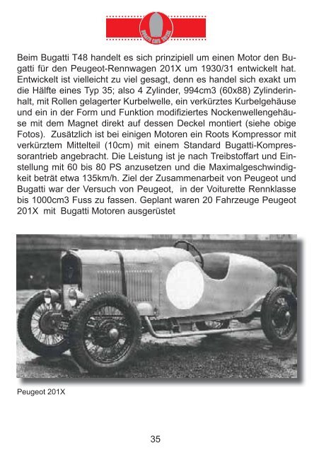 le petit journal le petit journal - Bugatti Club Suisse