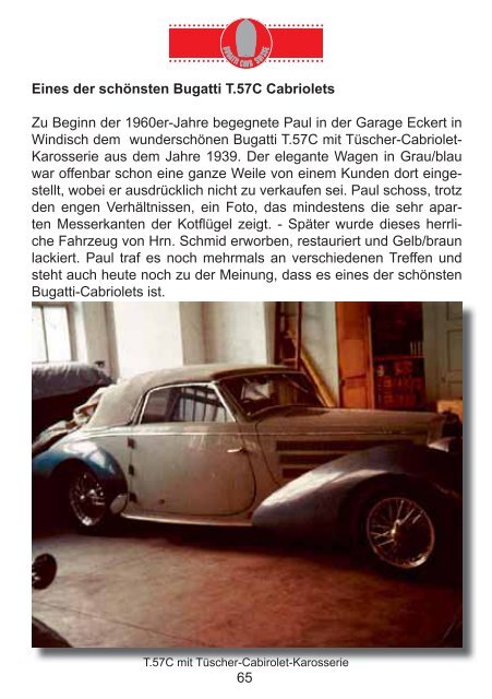 le petit journal le petit journal - Bugatti Club Suisse