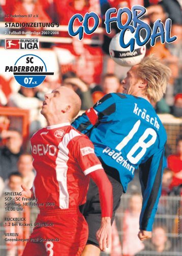 STADIONZEITUNG 9 - SC Paderborn 07