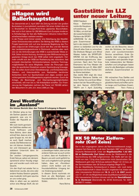 23. ISAS 2007 - Schützenwarte - WSB