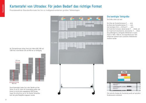 Planen und präsentieren mit Ultradex