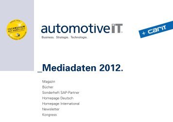 Mediadaten 2012 - automotiveIT