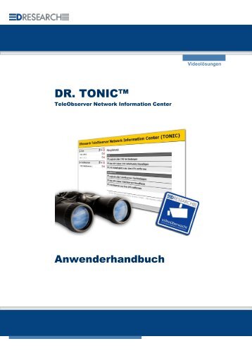 DR. TONICÃ¢ÂÂ¢ - DResearch