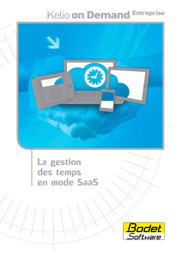 la gestion des temps en mode SaaS - Bodet Software