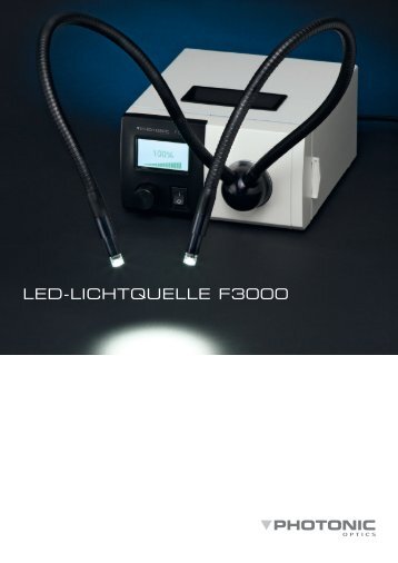 LED-LichtquELLE F3000 - Photonic Optische