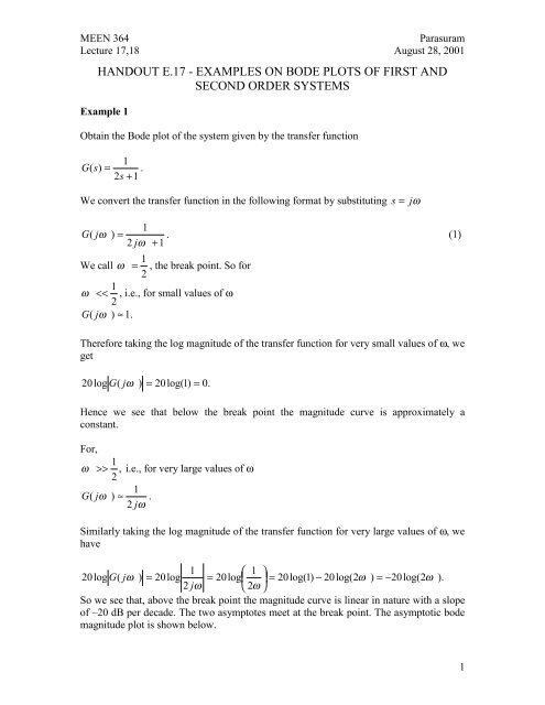 examples-on-bode-plots-of-first-and-second-order