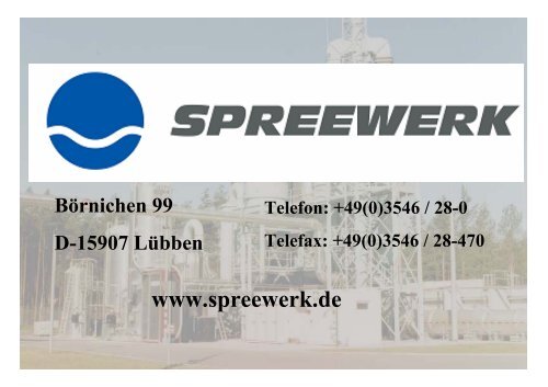 Industriepark Spreewerk Lübben GmbH - Nato