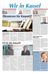 Fit für die Zukunft - SPD-Fraktion Kassel