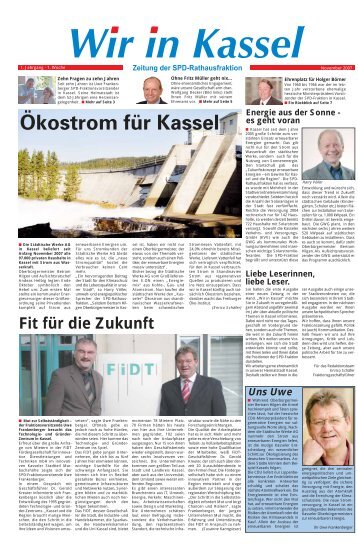 Fit für die Zukunft - SPD-Fraktion Kassel