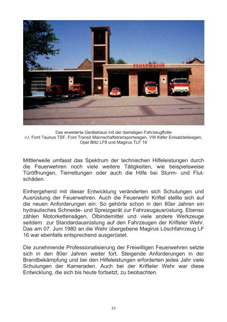 In Gedenken an unsere verstorbenen ... - Feuerwehr Kriftel