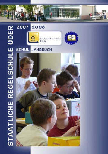 Schuljahrbuch 2007/2008 - RS Uder