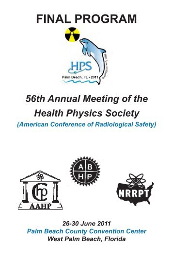 56th Annual Meeting of the Health Physics Society