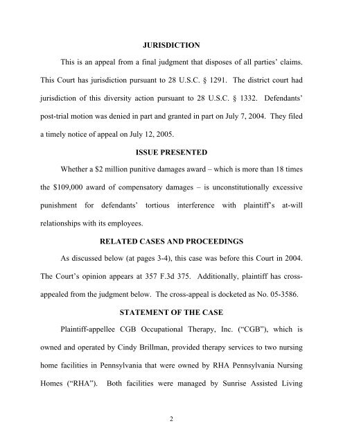 Opening Brief for Appellant/Cross-Appellee - Appellate.net