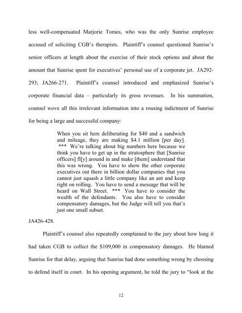 Opening Brief for Appellant/Cross-Appellee - Appellate.net