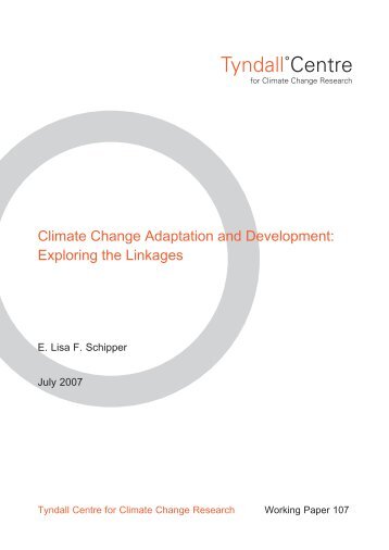 Climate Change Adaptation and Development ... - PreventionWeb