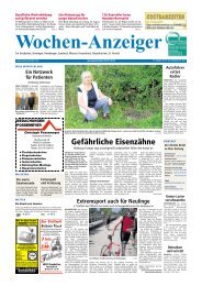 Ausgabe als PDF Download - Wochen Anzeiger