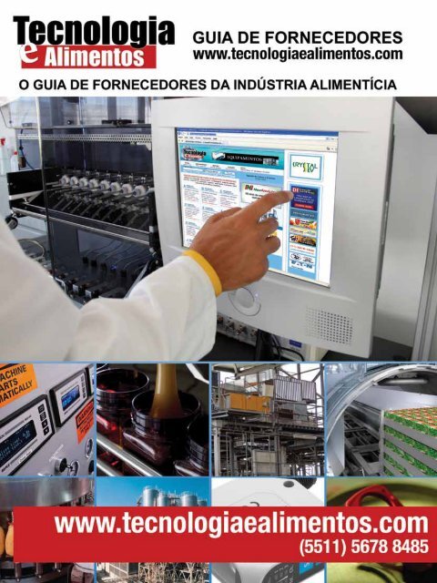 anuário dos fornecedores - Tecnologia e Alimentos