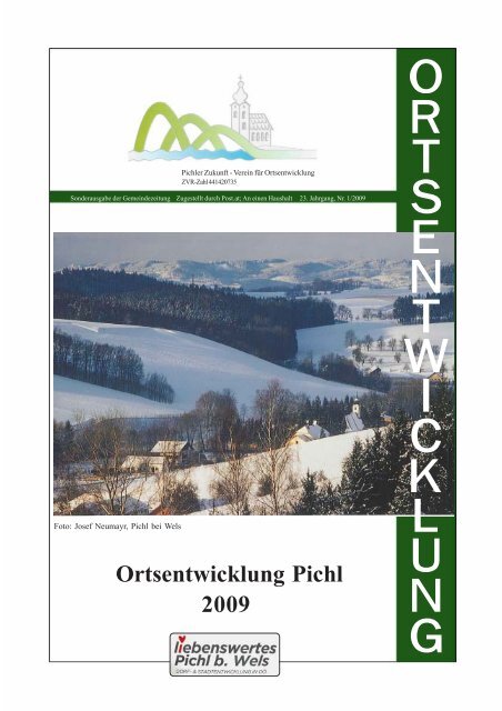Folder Dorfentwicklung 2009.pmd - Pichl bei Wels
