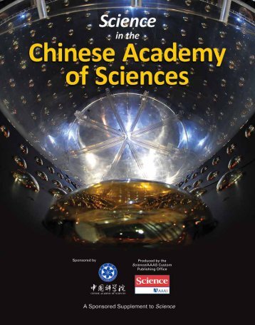 Chinese Academy of Sciences (PDF) - low res version