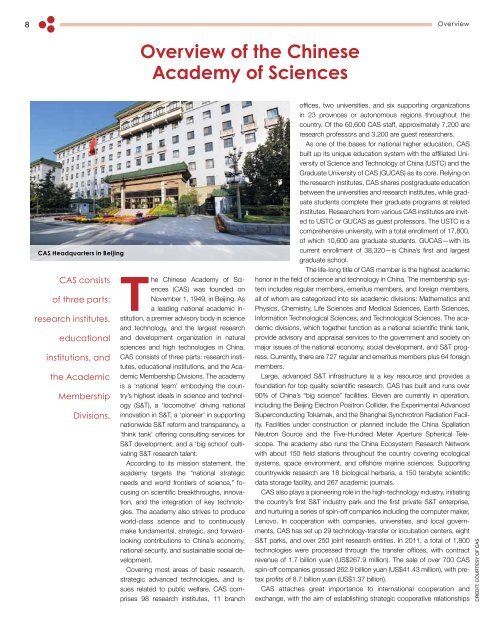 Chinese Academy of Sciences (PDF) - low res version