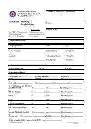 PDF Anmeldeformular für Aus- &  Fortbildung der DRK