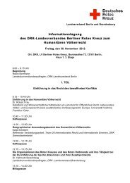 Weiteres und Tagesordnung als pdf - Berliner Rotes Kreuz