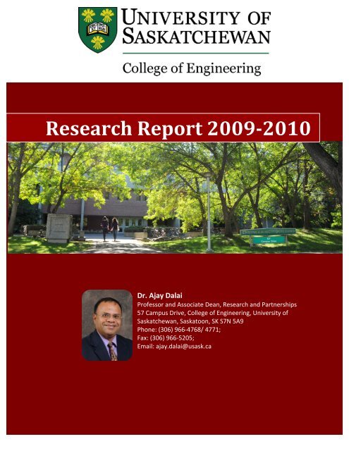 Research Report 2009-2010 - College of Engineering - University of ...