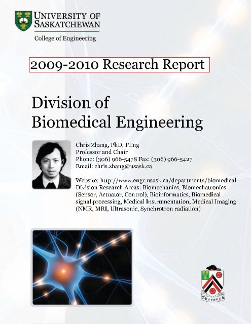 Research Report 2009-2010 - College of Engineering - University of ...