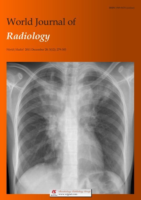 World Journal of Radiology (World J Radiol