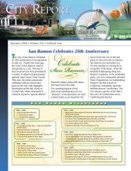 CITY OF SAN RAMON COMPLETE BUSINESS LICENSE LISTING