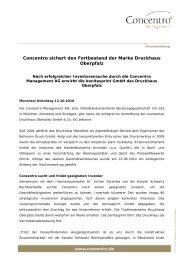 Pressemitteilung: Fortbestand der Marke Druckhaus Oberpfalz ...
