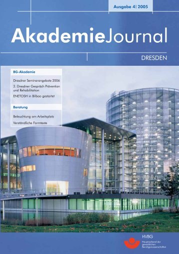 Ausgabe 4/2005 als PDF - Deutsche Gesetzliche Unfallversicherung