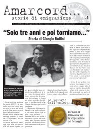 Storia di Giorgio Bollini - Museo dell'Emigrante