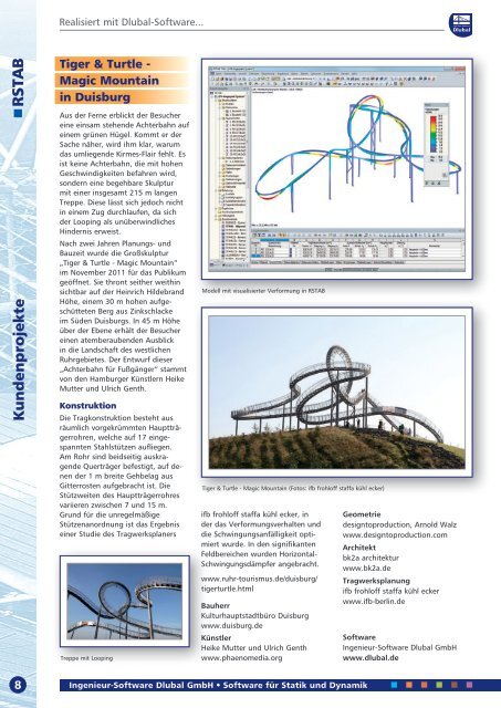 Kundenprojekte - Dlubal GmbH