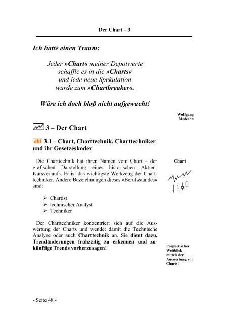 Charttechnik - Die »Technische Analyse« für Otto Normalaktionär