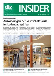 insider - Deutscher Ladenbau Verband